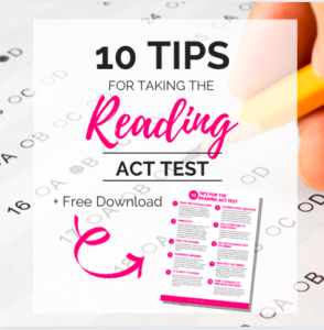 ACT Reading Tips