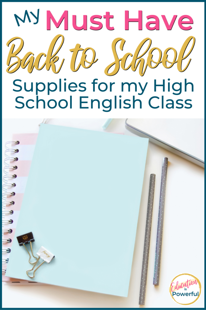 23B Back to School Supplies Pin