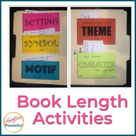 Study Guide Alternatives Book Length Activities