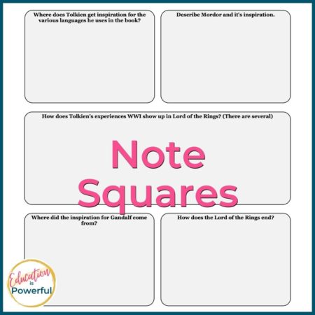 Study Guide Alternatives Note Squares