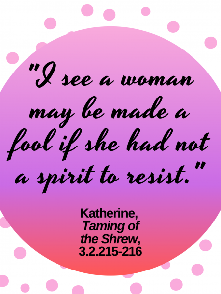 Taming of the Shrew Quote Posters