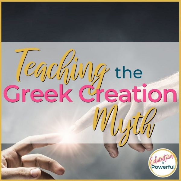 Featured Image 22B Teaching the Greek Creation Myth Blog