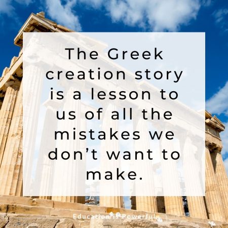 Quote Greek lesson about mistakes 22B Teaching the Greek Creation Myth Blog